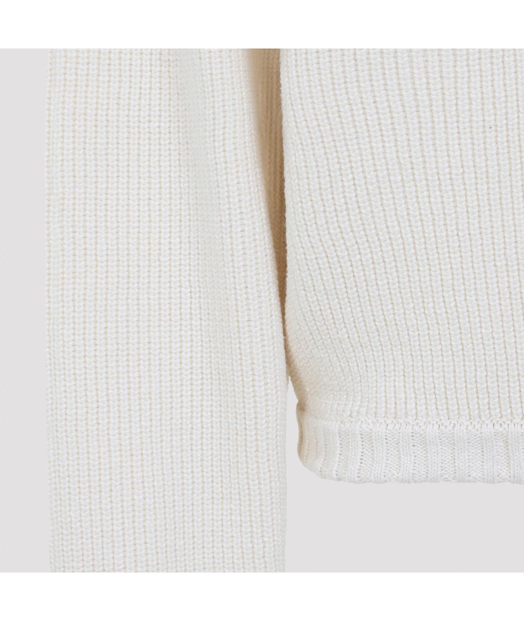FEAR OF GOD Белый шерстяной джемпер / свитер, фото 4