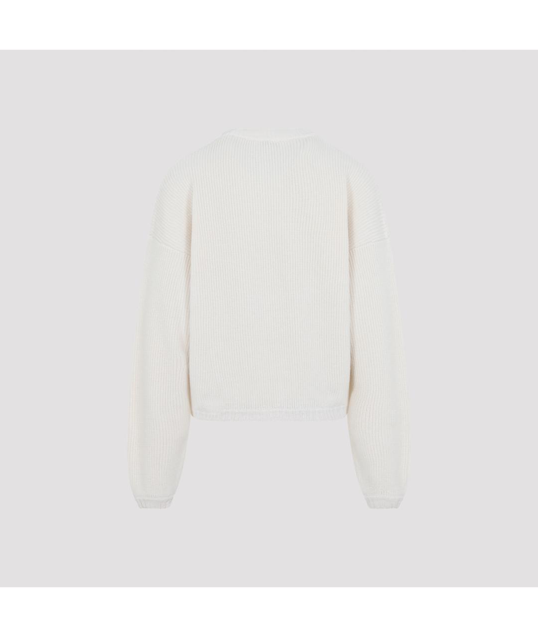 FEAR OF GOD Белый шерстяной джемпер / свитер, фото 2