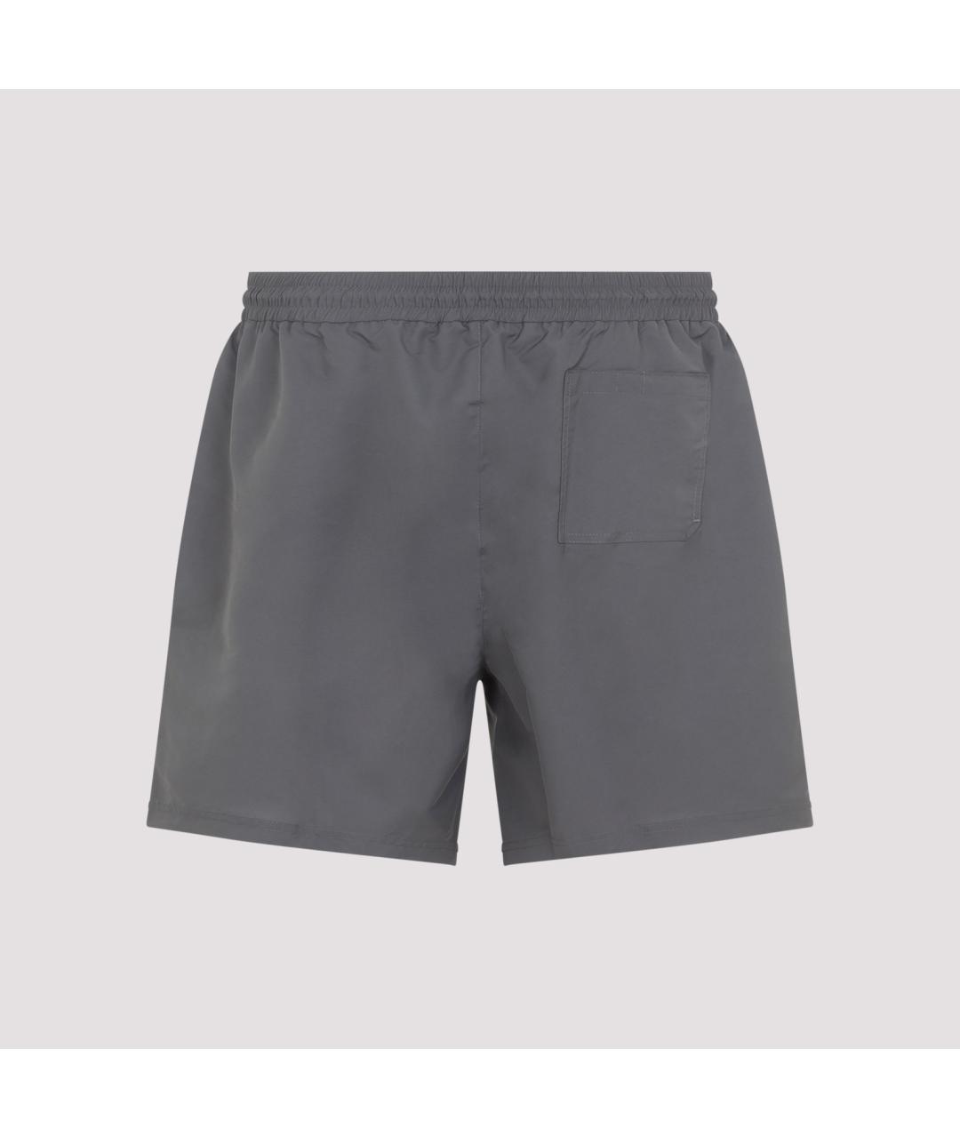 BRUNELLO CUCINELLI Серые полиэстеровые плавки, фото 3