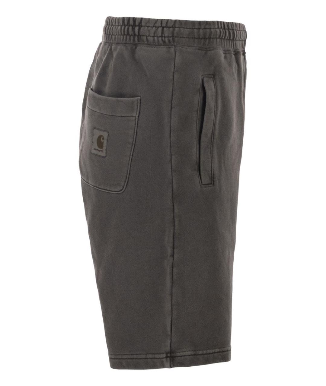 CARHARTT WIP Черные хлопковые шорты, фото 3