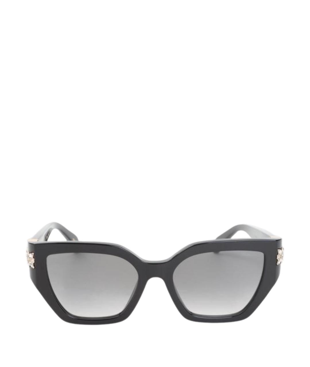 CHOPARD Черные пластиковые солнцезащитные очки, фото 3