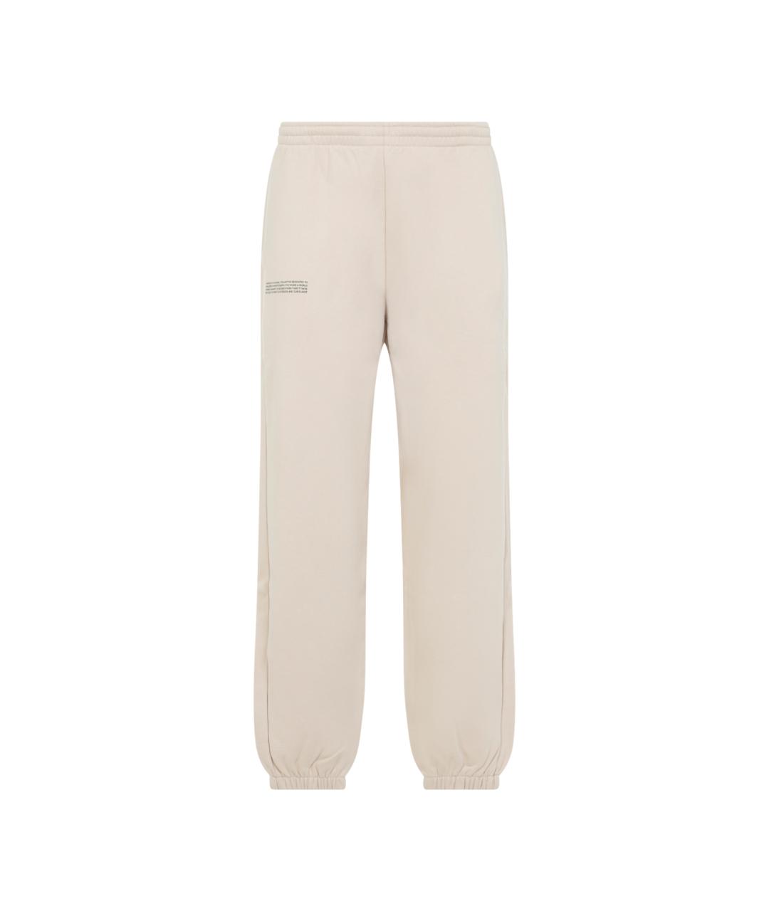 THE PANGAIA Бежевые хлопковые повседневные брюки, фото 1