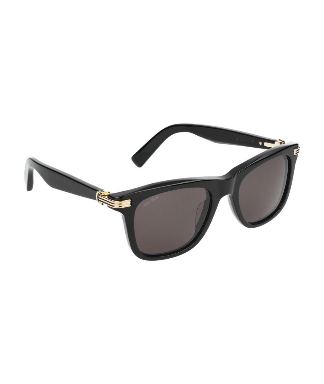 CARTIER Черные солнцезащитные очки, фото 4