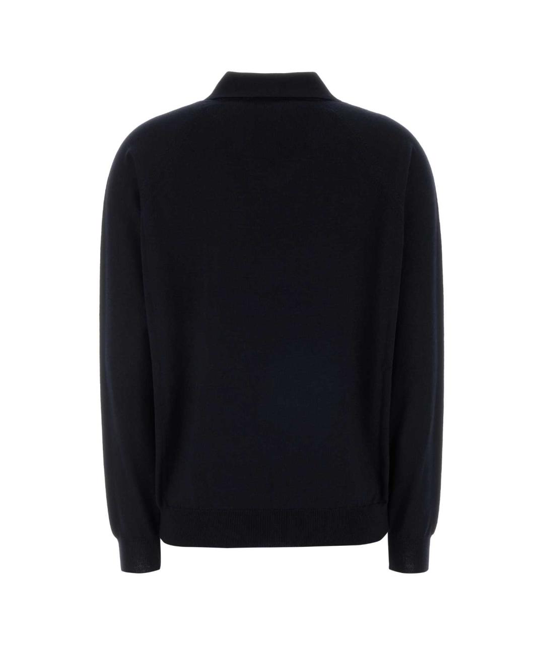 MIU MIU Темно-синий шерстяной джемпер / свитер, фото 2