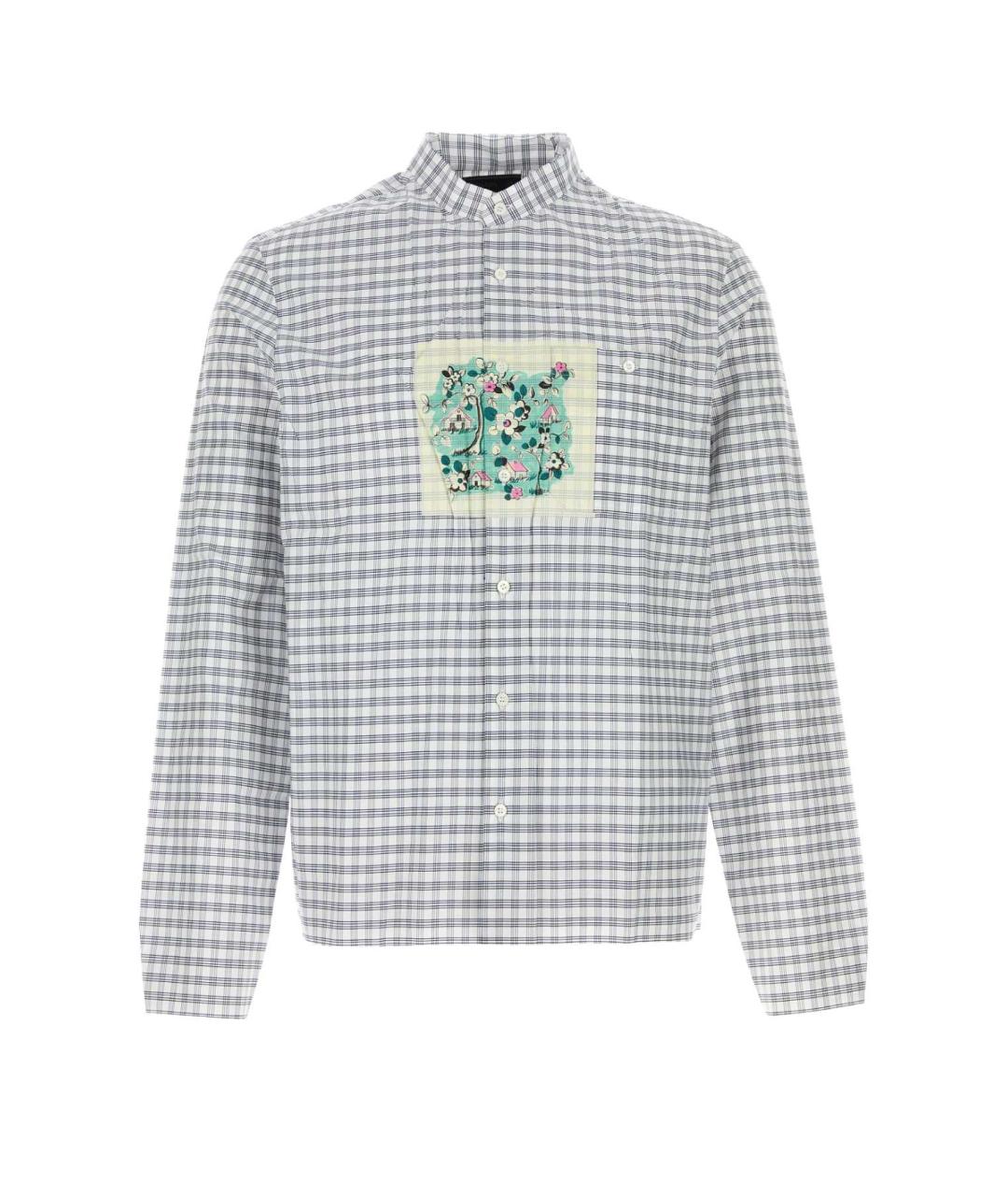 PRADA Мульти хлопковая кэжуал рубашка, фото 1