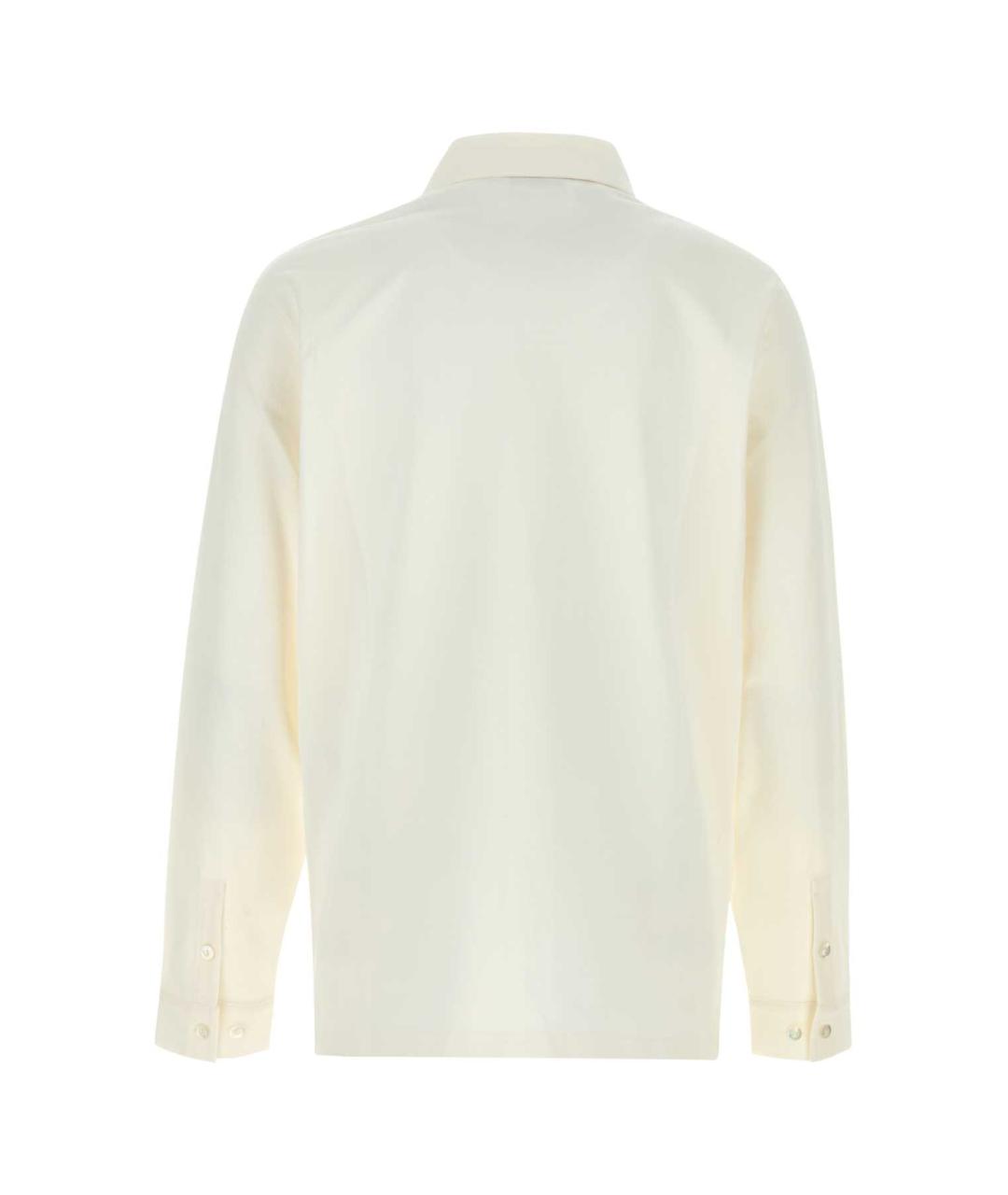 GUCCI Белая хлопковая кэжуал рубашка, фото 2