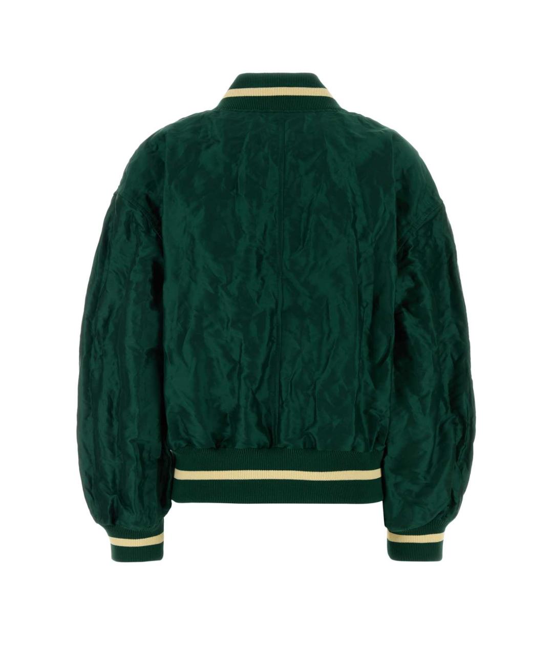 LOEWE Зеленая полиэстеровая куртка, фото 2