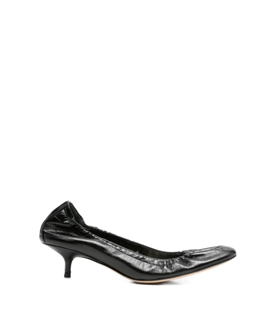 PHOEBE PHILO Черные кожаные туфли, фото 1