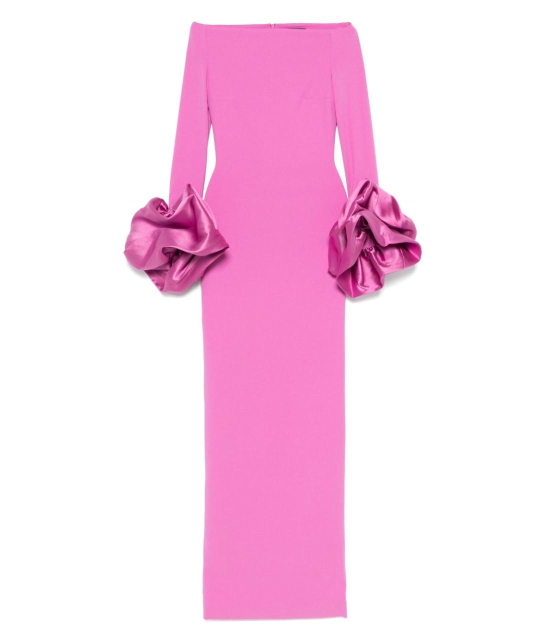 SOLACE LONDON Фуксия вечернее платье, фото 1