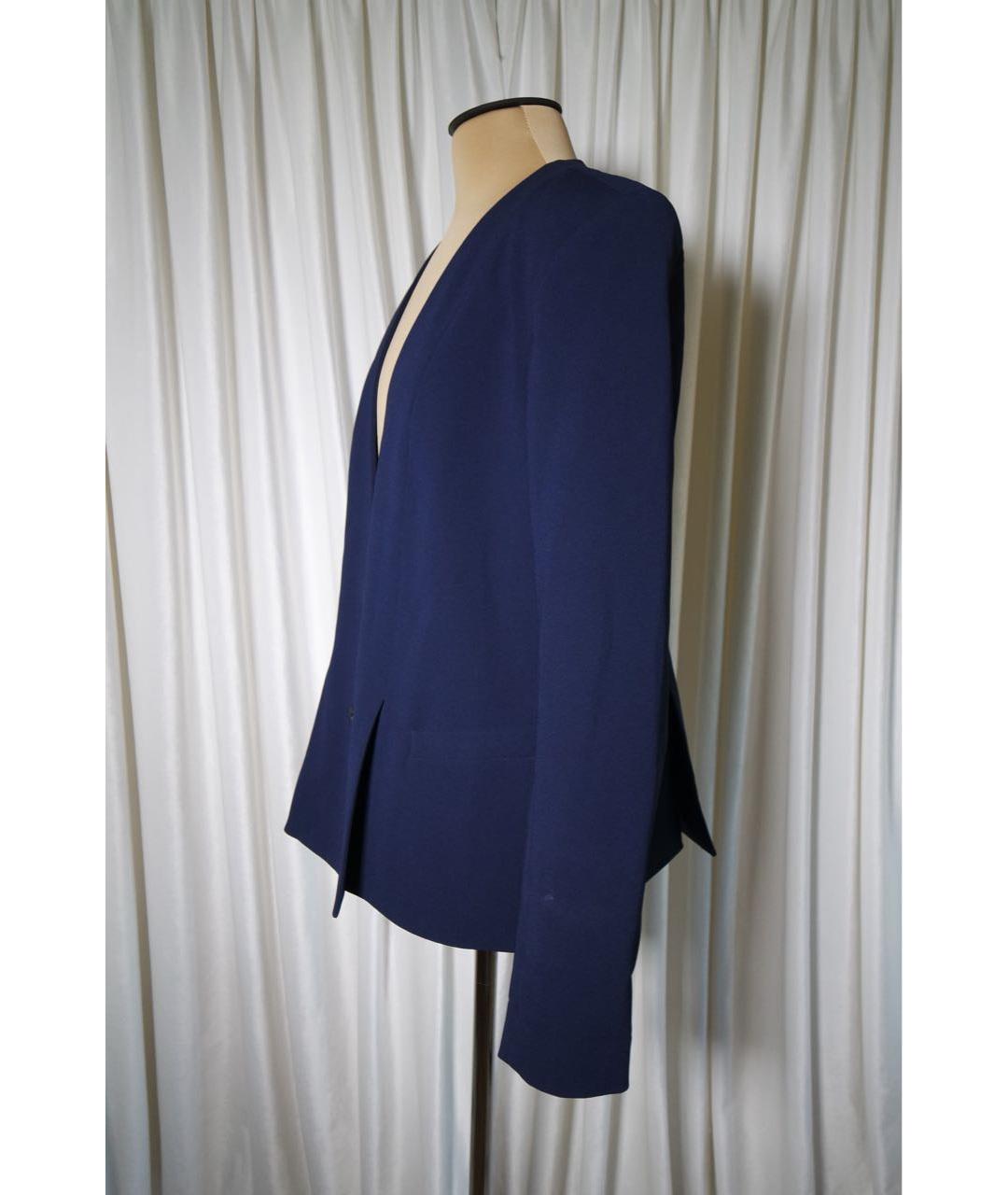 KENZO Темно-синий жакет/пиджак, фото 5
