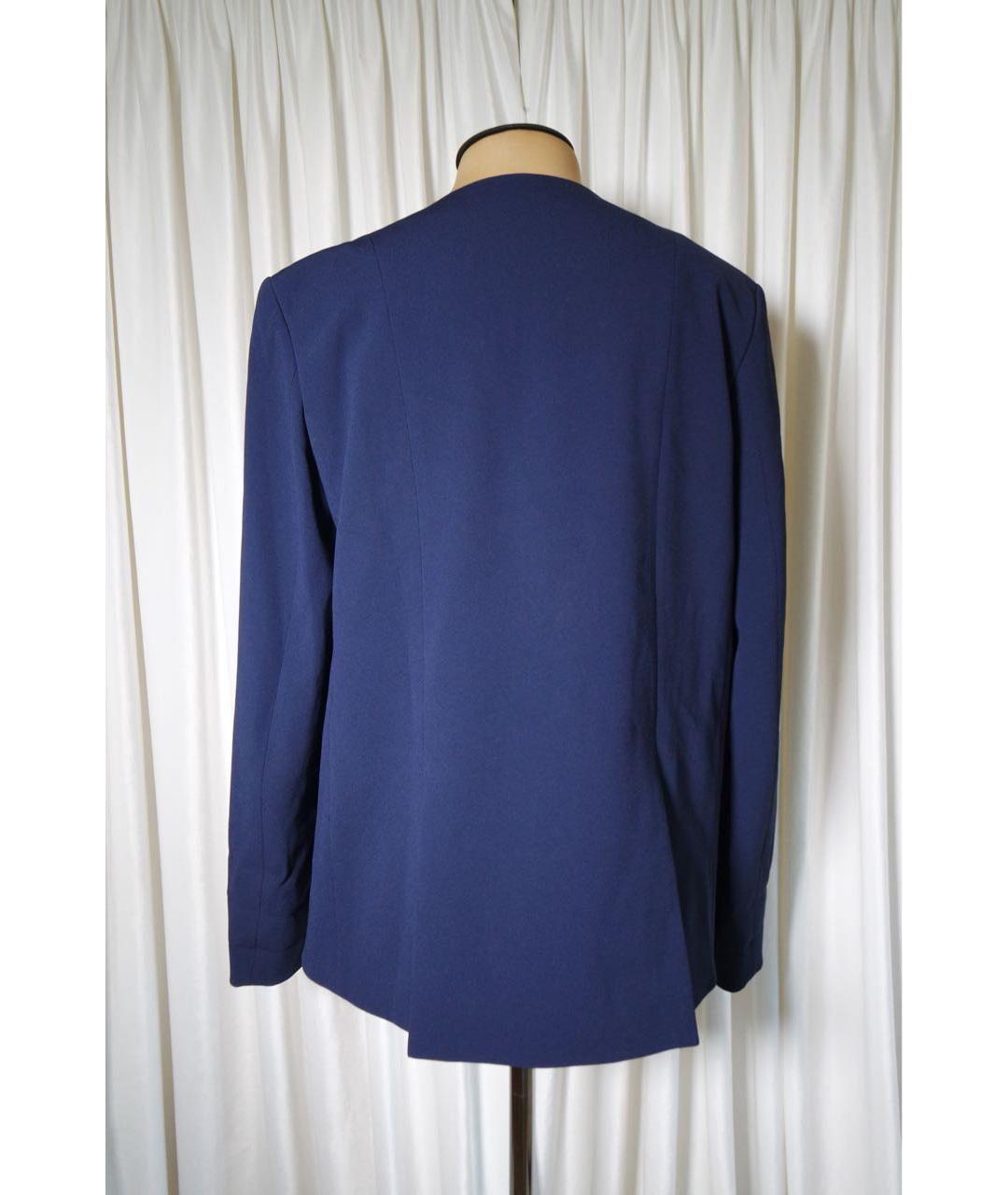 KENZO Темно-синий жакет/пиджак, фото 4