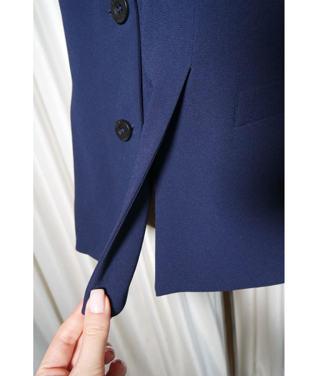 KENZO Темно-синий жакет/пиджак, фото 6