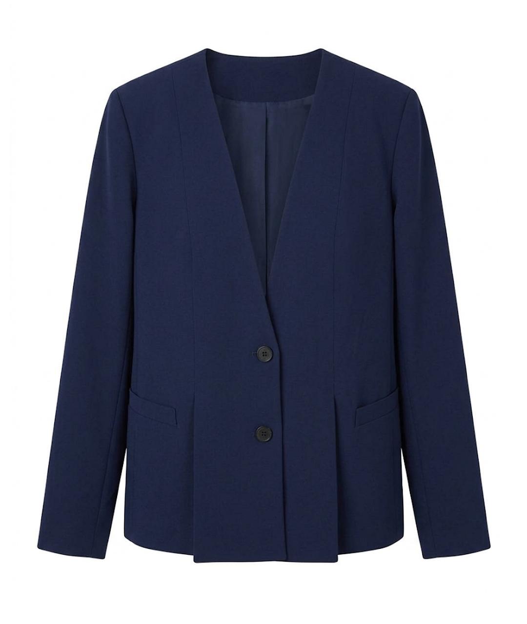 KENZO Темно-синий жакет/пиджак, фото 1