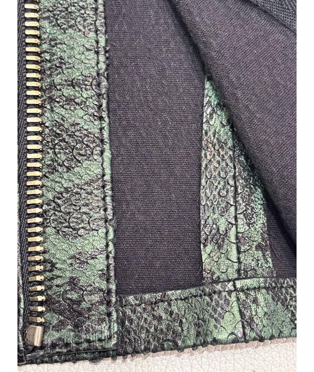 BALMAIN Зеленые джинсы слим, фото 7