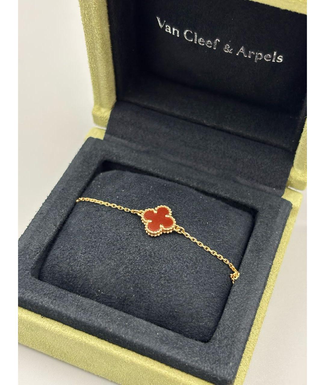 VAN CLEEF & ARPELS Красный браслет из розового золота, фото 5