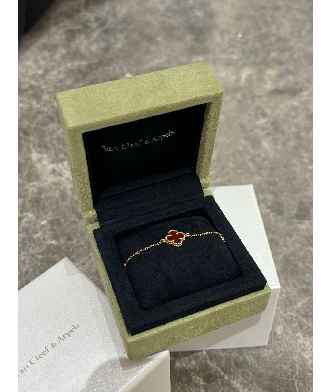 VAN CLEEF & ARPELS Красный браслет из розового золота, фото 3