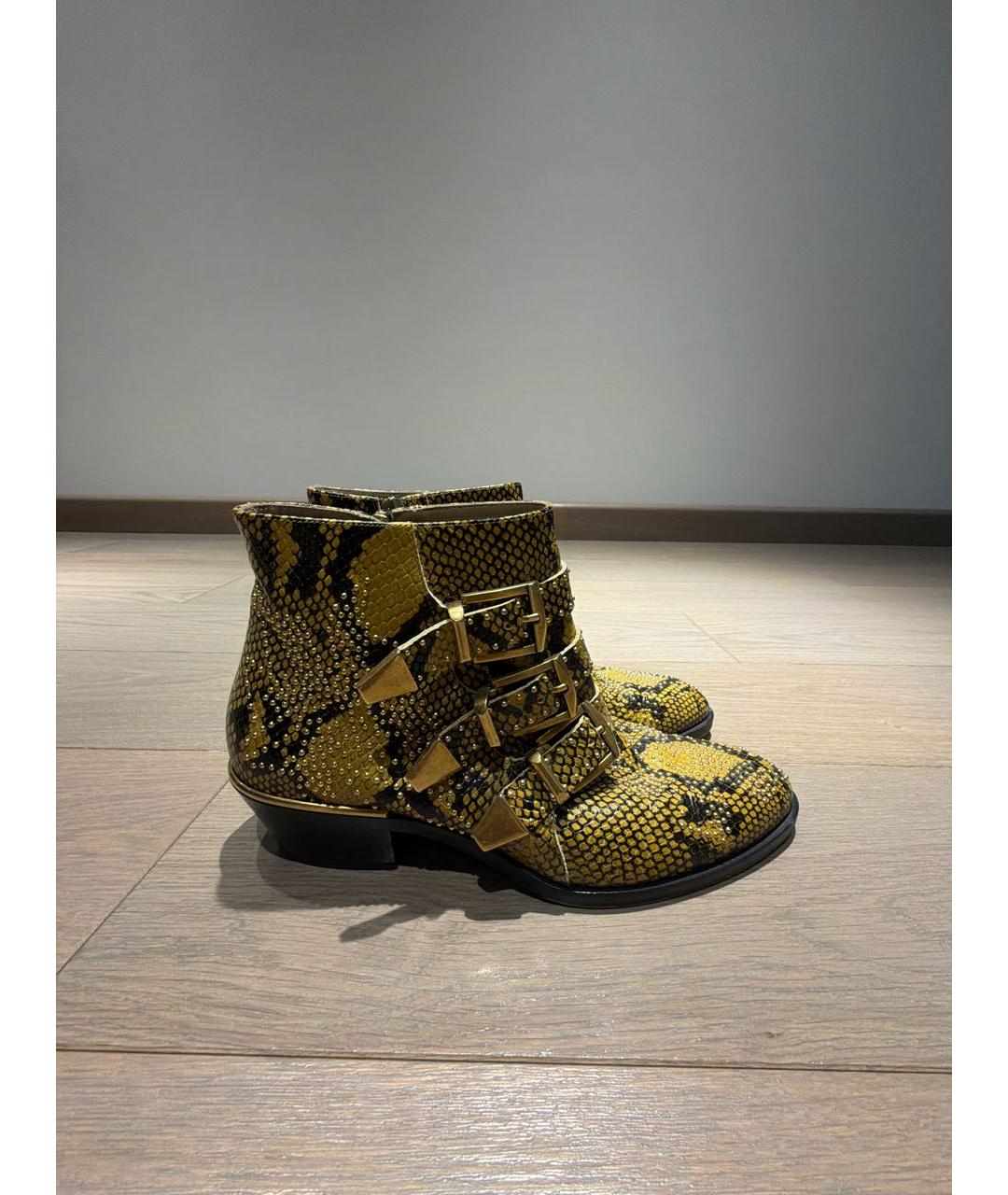 CHLOE Мульти кожаные полусапоги, фото 7