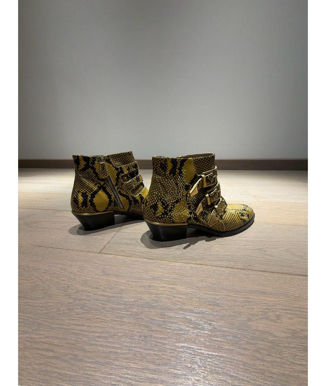 CHLOE Мульти кожаные полусапоги, фото 5