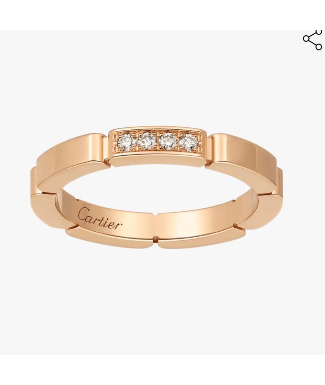 CARTIER Розовое кольцо из розового золота, фото 6