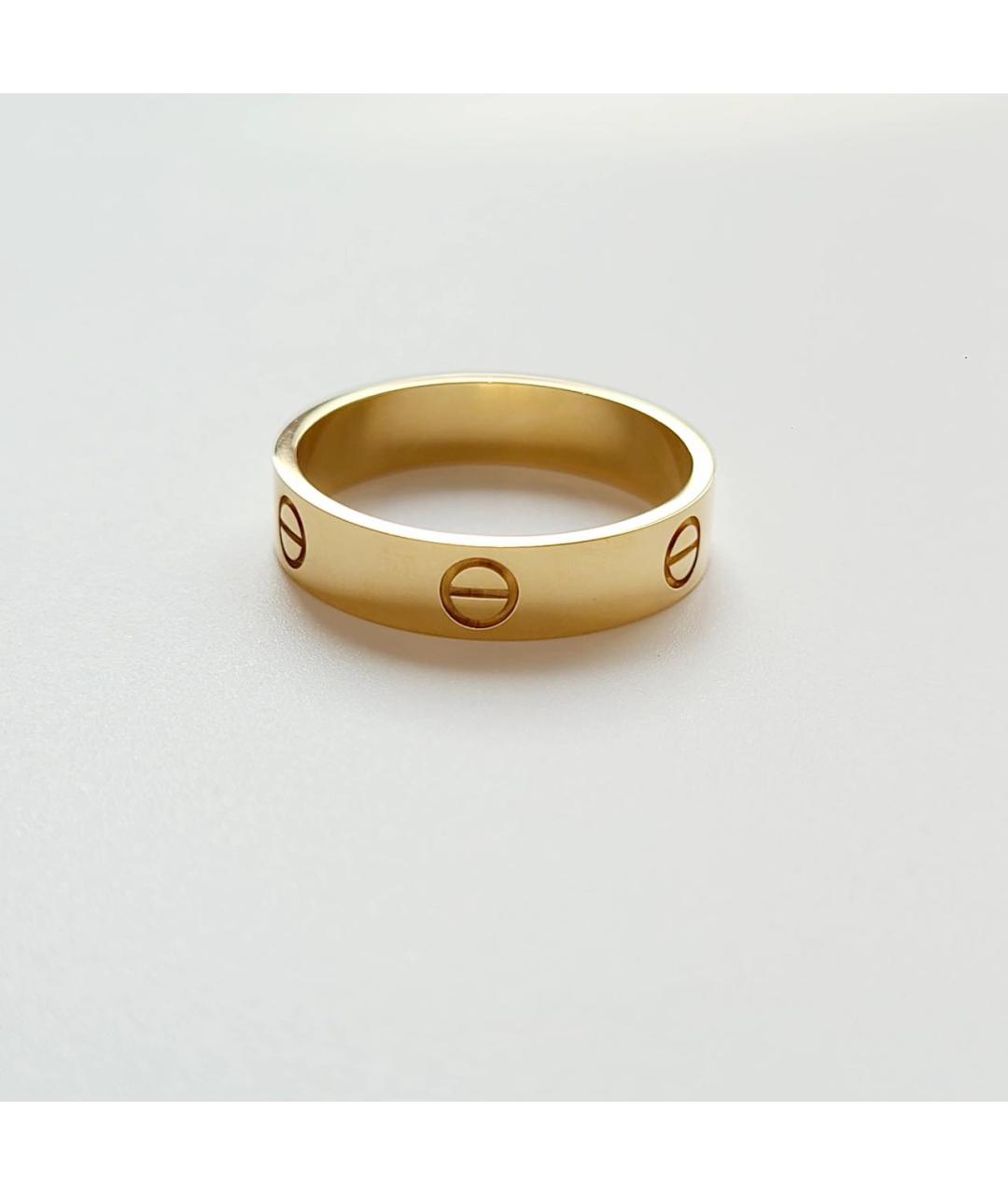 CARTIER Желтое кольцо из желтого золота, фото 3