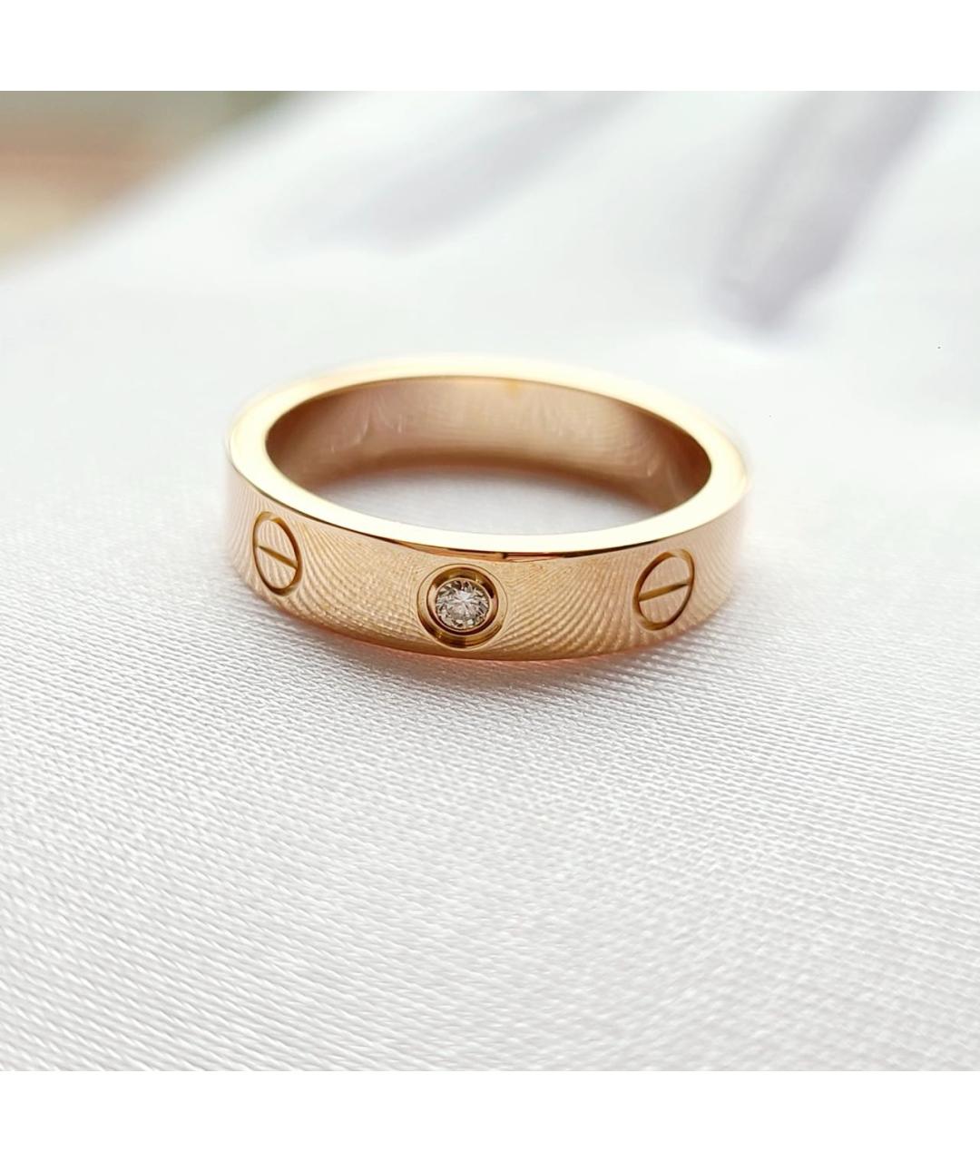 CARTIER Розовое кольцо из розового золота, фото 2