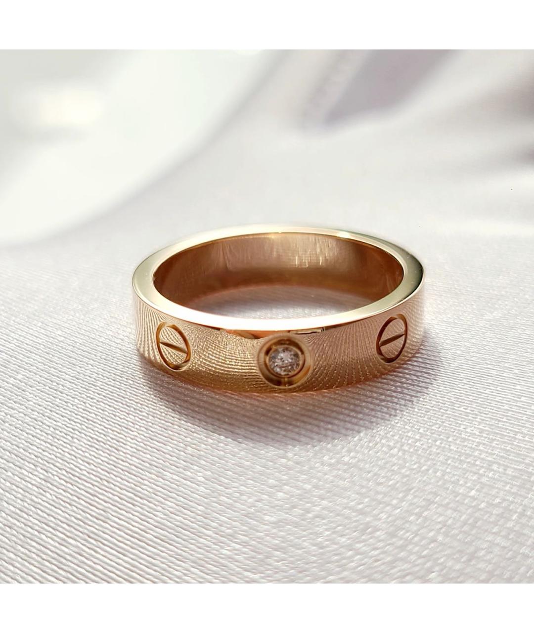 CARTIER Розовое кольцо из розового золота, фото 3