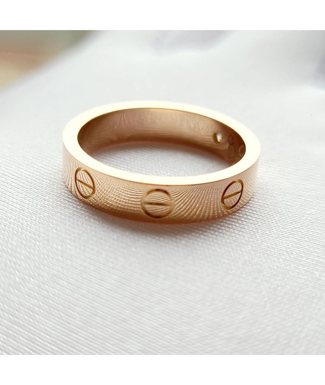 CARTIER Розовое кольцо из розового золота, фото 4