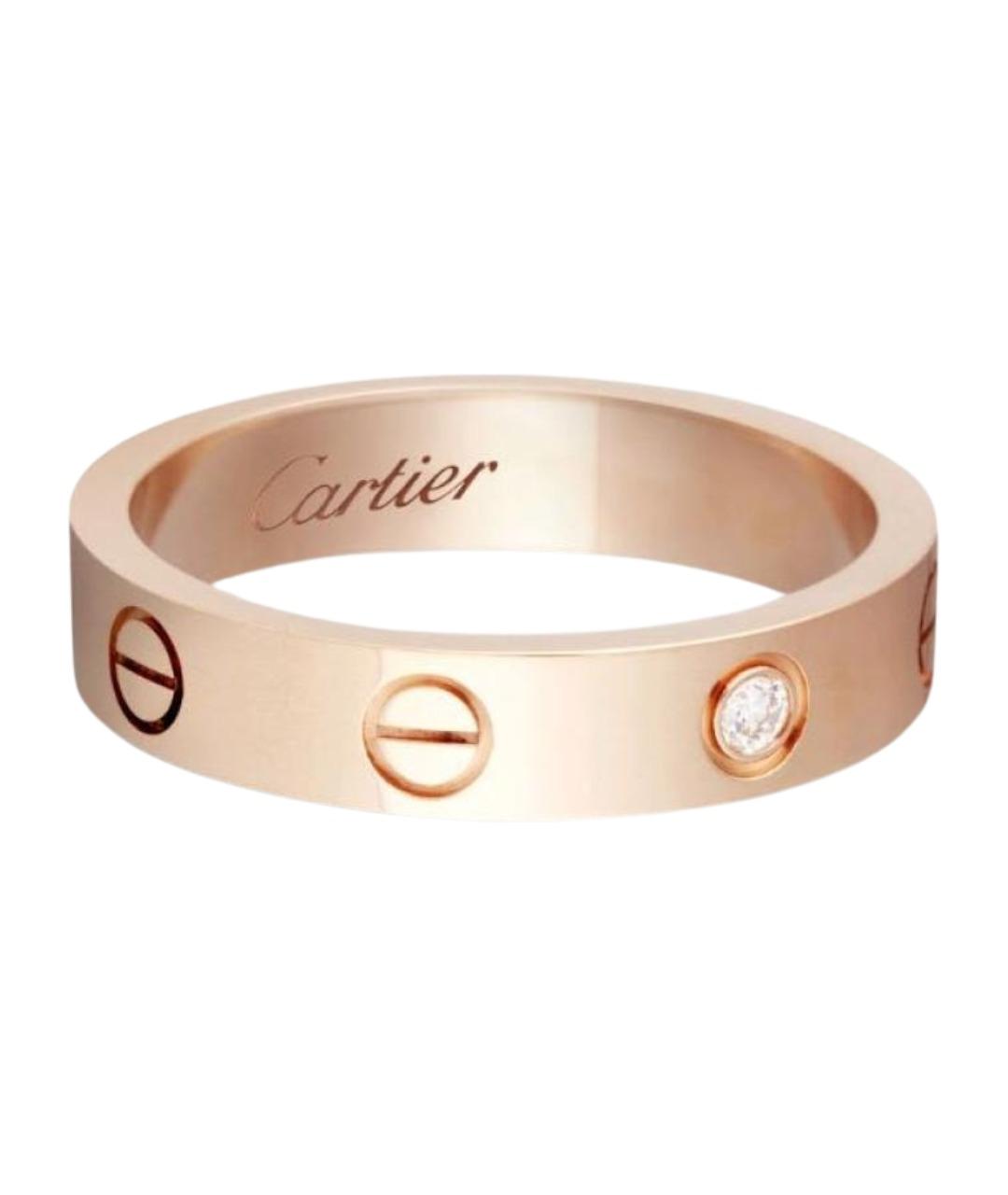 CARTIER Розовое кольцо из розового золота, фото 1