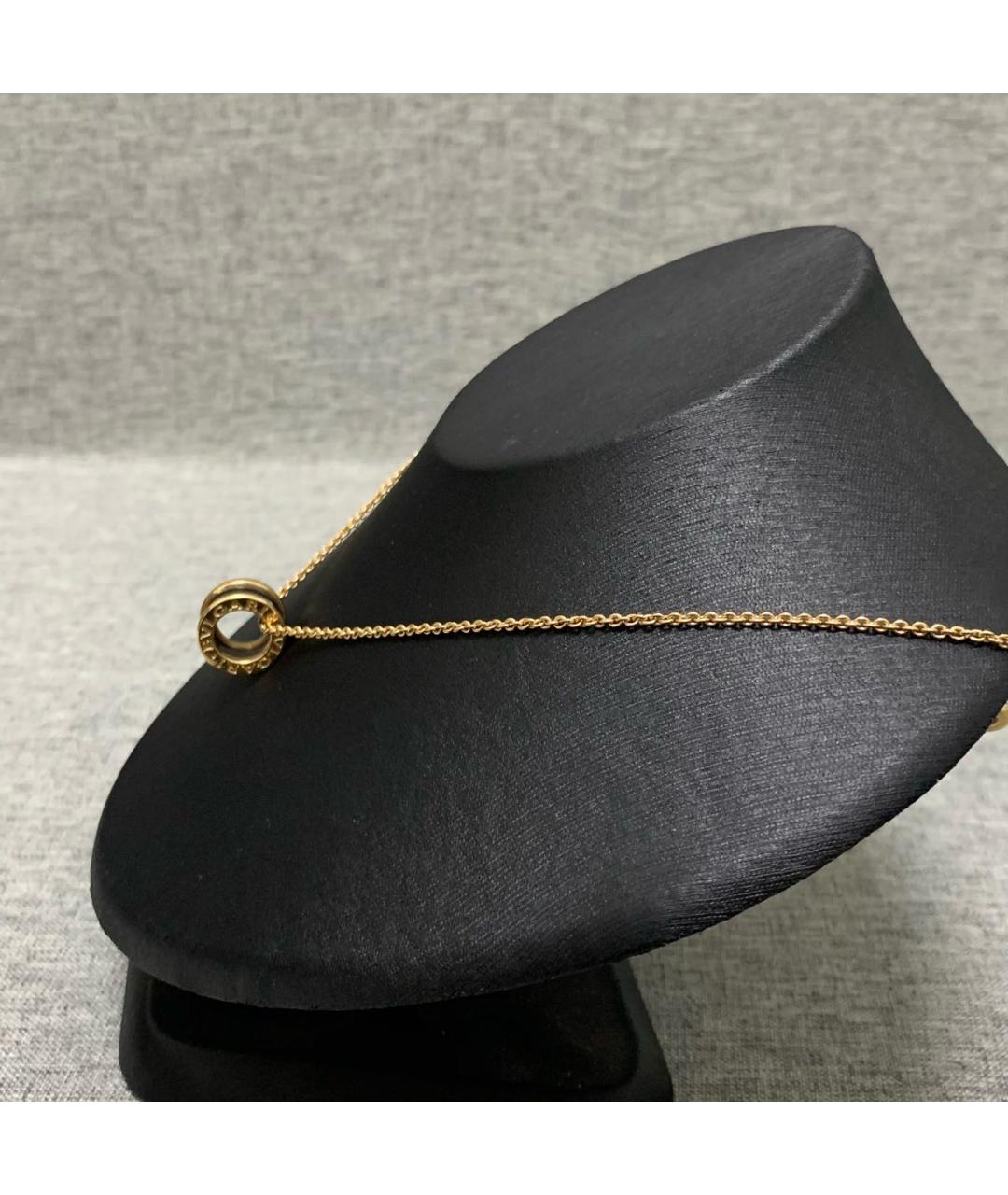 BVLGARI Черное колье из розового золота, фото 4