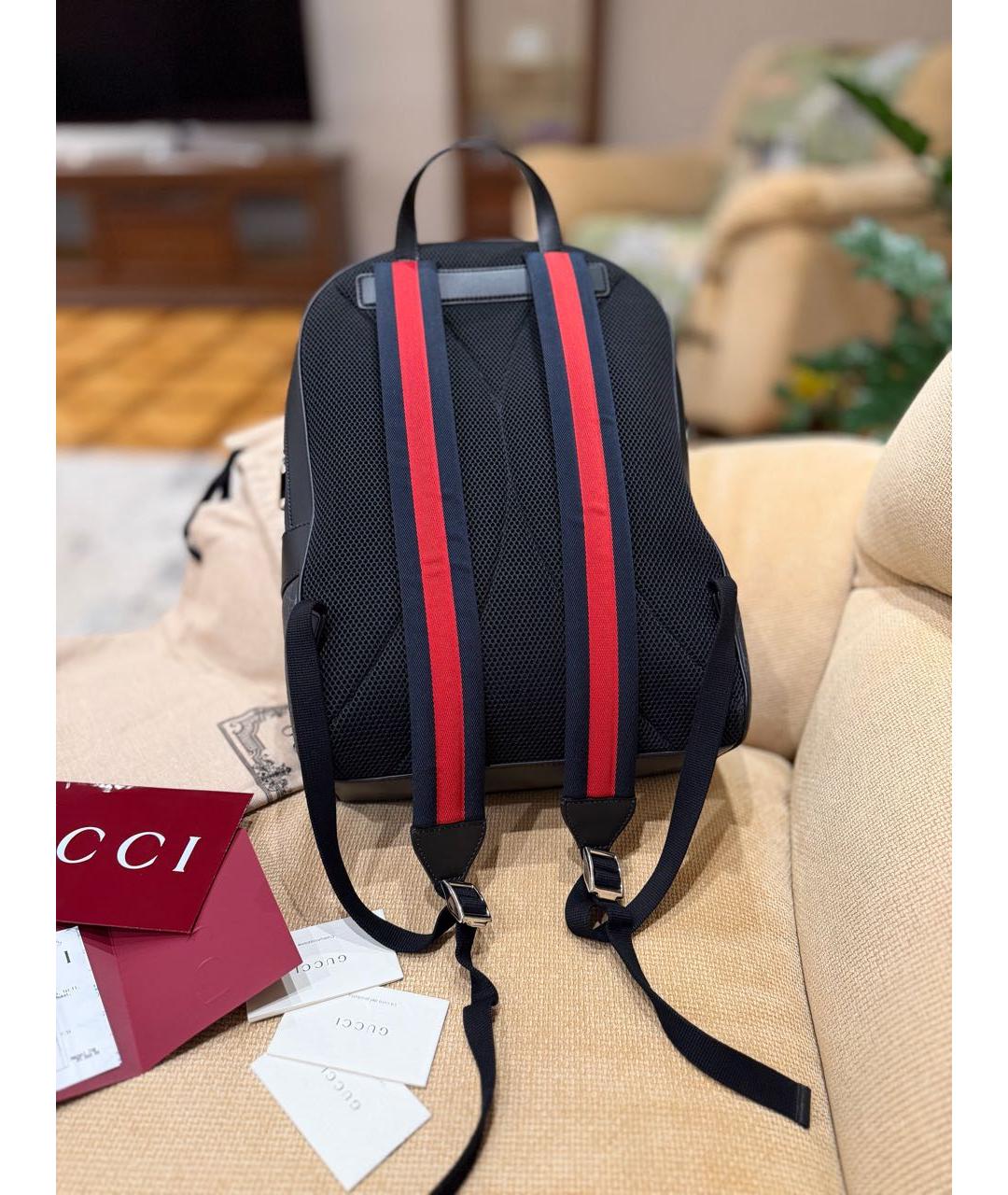 GUCCI Серый рюкзак, фото 3