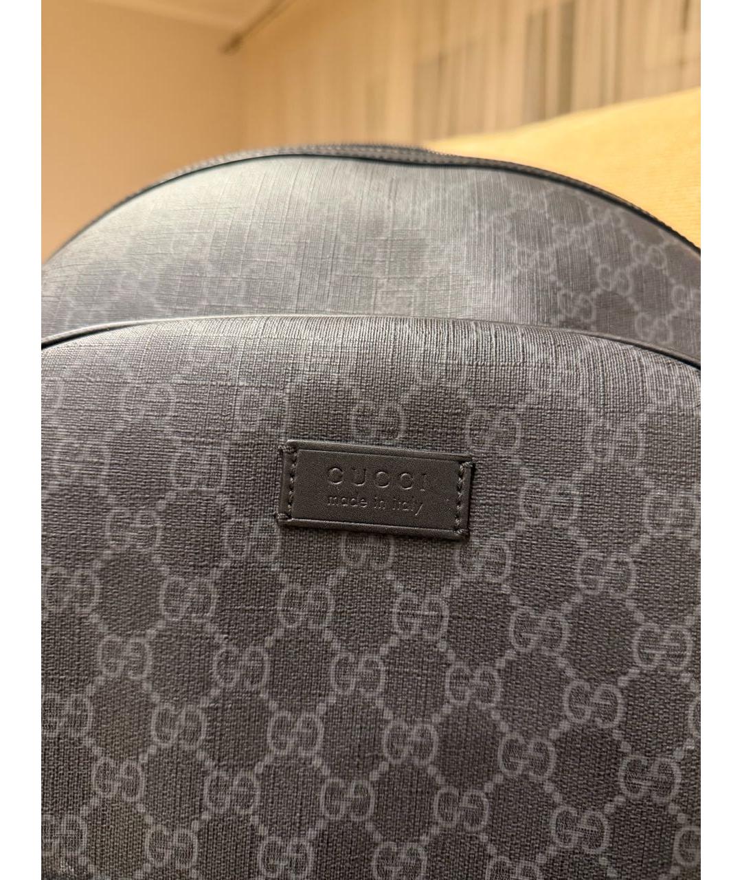 GUCCI Серый рюкзак, фото 5