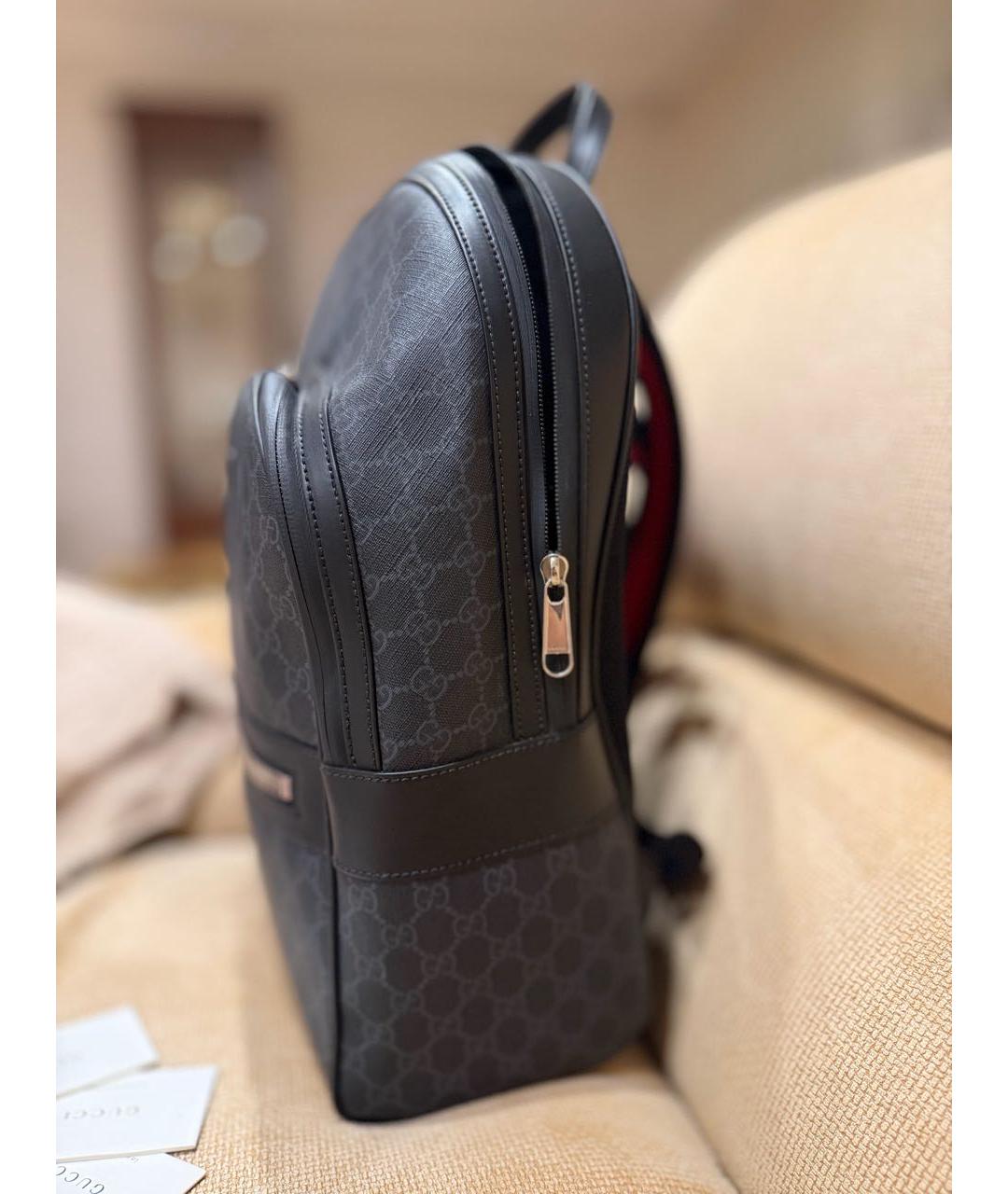 GUCCI Серый рюкзак, фото 4