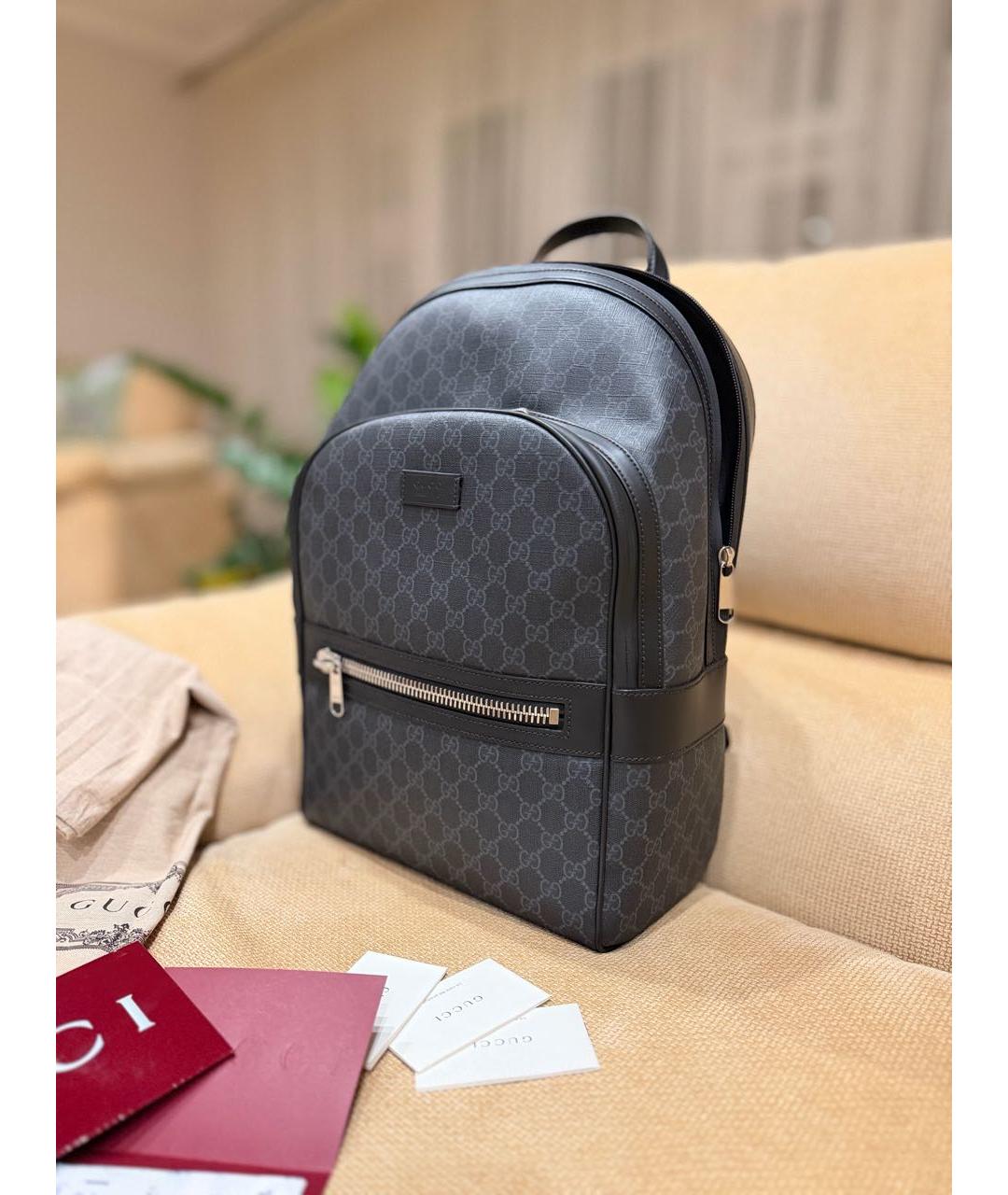 GUCCI Серый рюкзак, фото 6