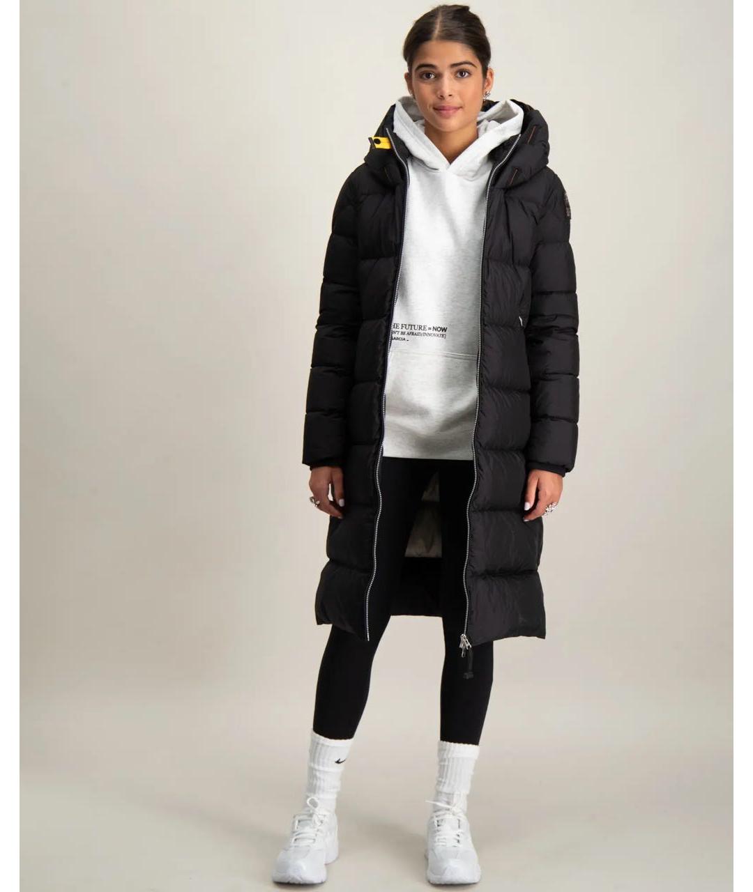 PARAJUMPERS Черный полиамидовый пуховик, фото 4