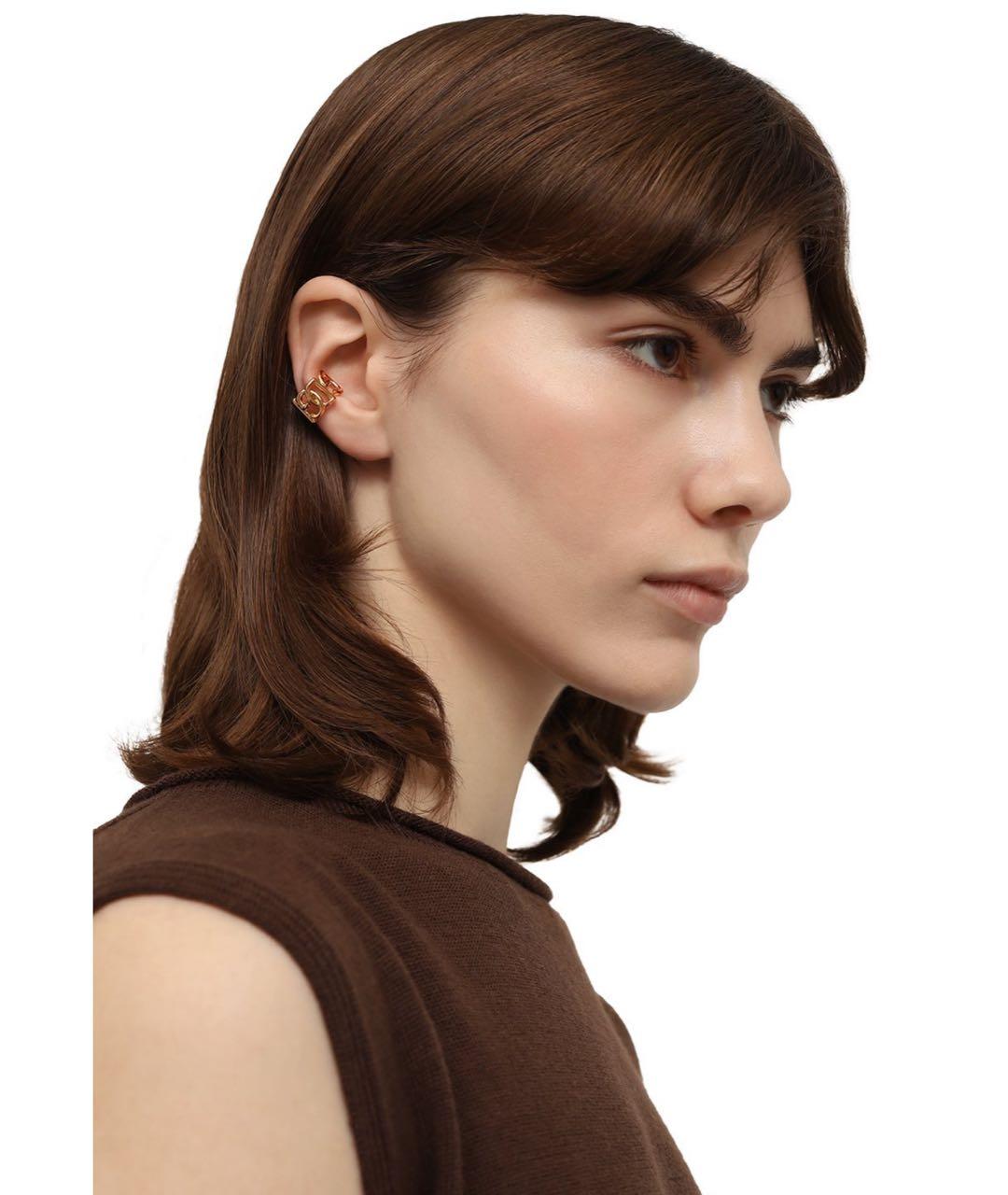 DOLCE&GABBANA Золотые серьги, фото 3