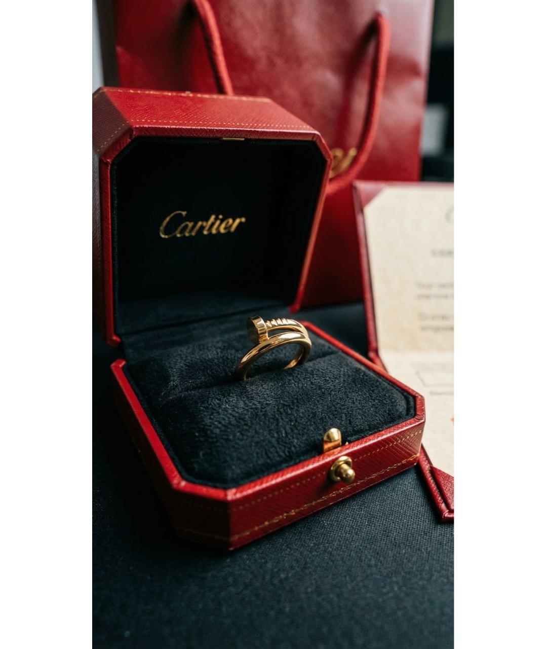 CARTIER Золотое кольцо из желтого золота, фото 2