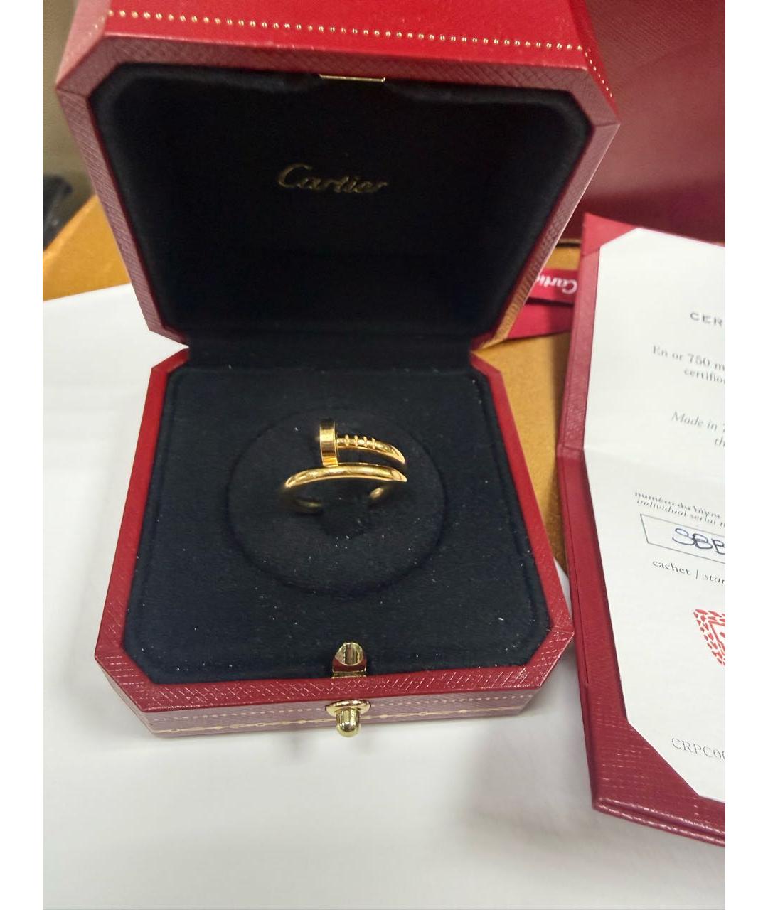 CARTIER Золотое кольцо из желтого золота, фото 7