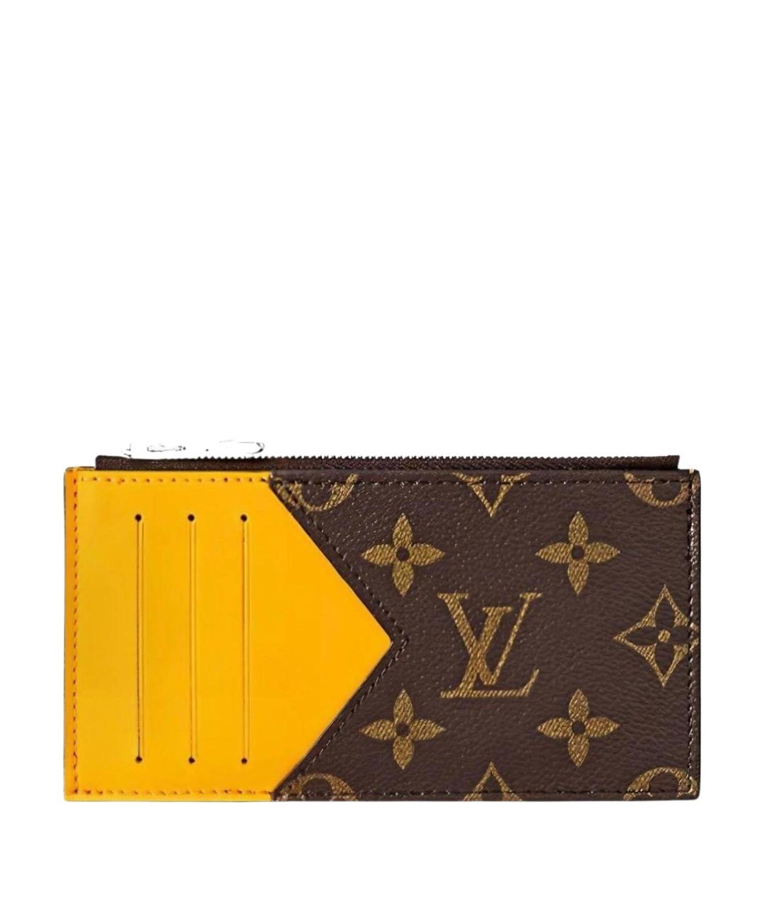 LOUIS VUITTON Желтый кошелек, фото 1