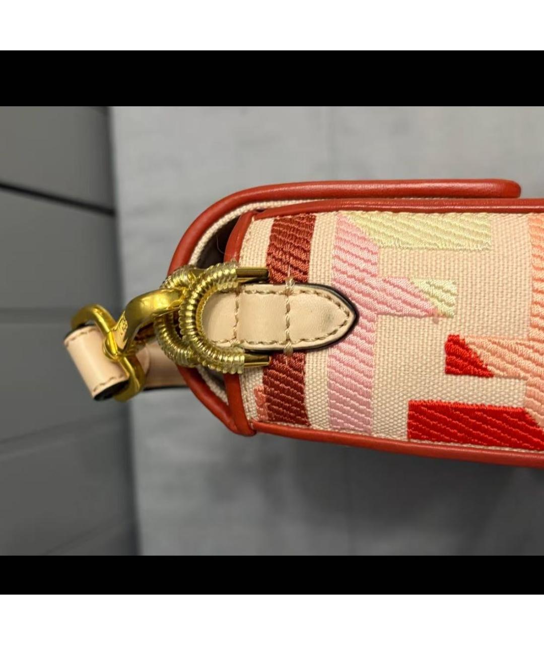 FENDI Розовая сумка через плечо, фото 5