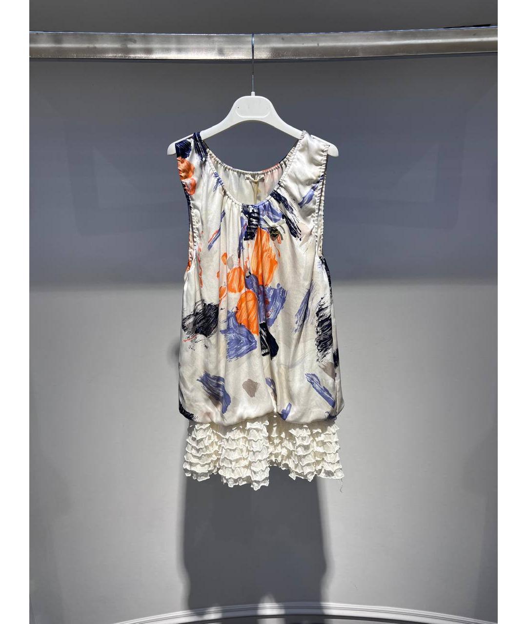 LIU JO KIDS Мульти шелковый детская футболка / топ, фото 4