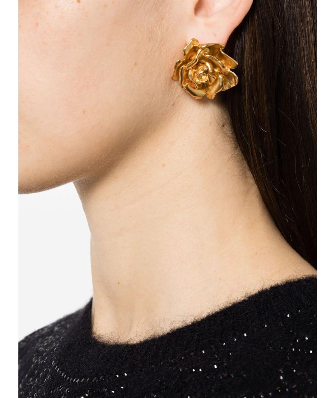 BLUMARINE Золотые серьги, фото 2