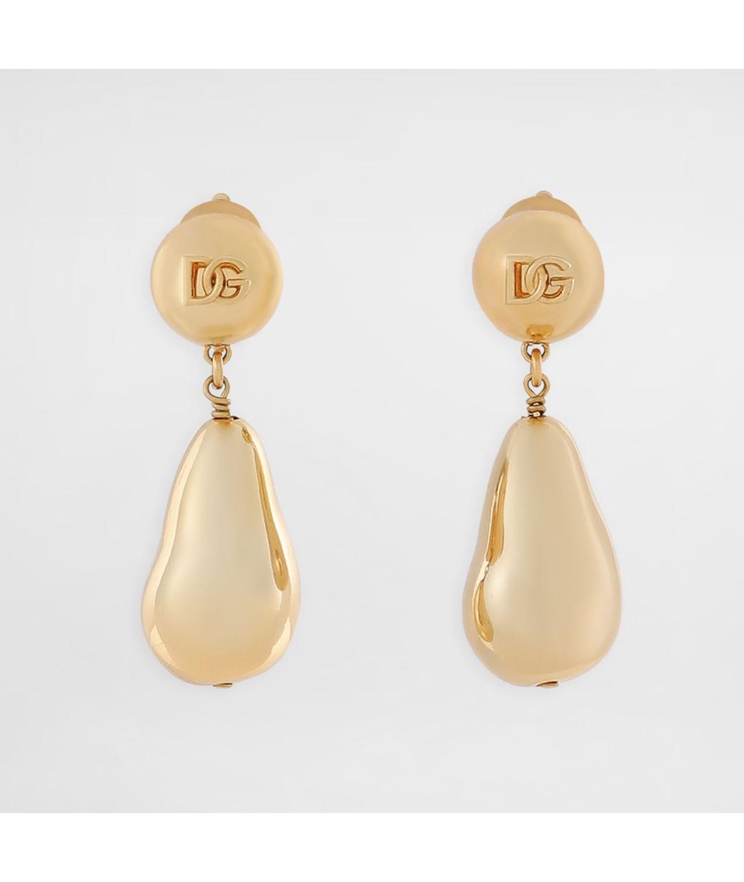 DOLCE&GABBANA Золотые серьги, фото 4