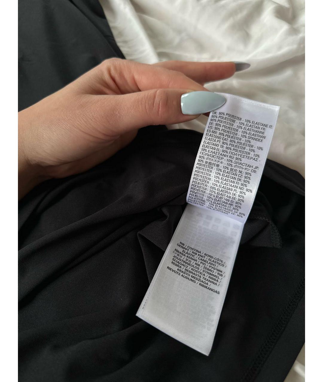 DIESEL Черная хлопко-полиэстеровая футболка, фото 8