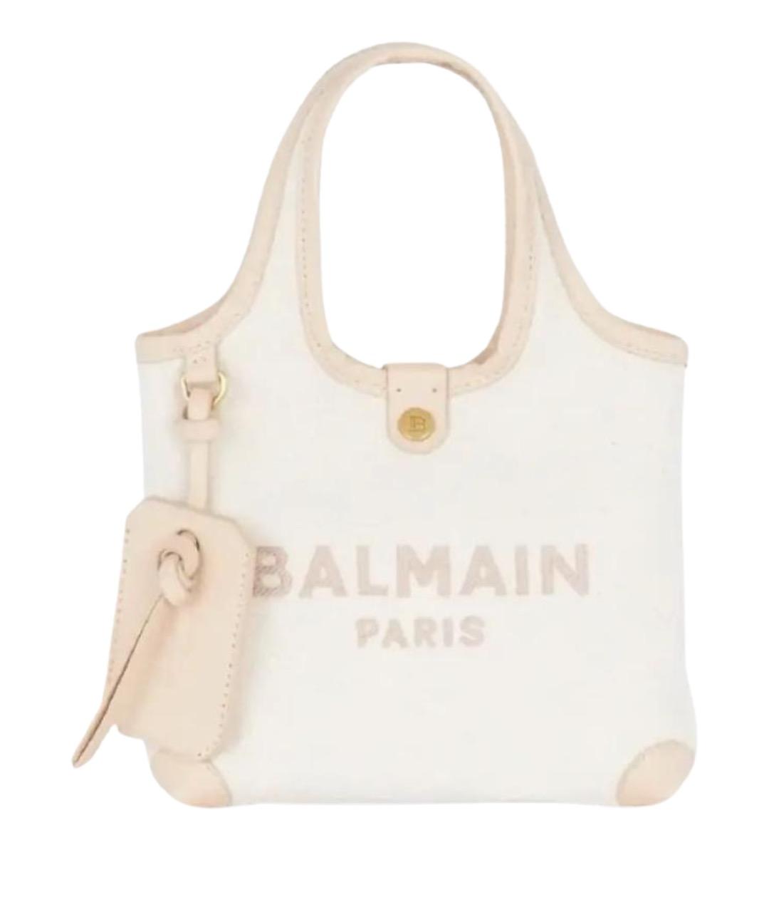 BALMAIN Бежевая сумка тоут, фото 1