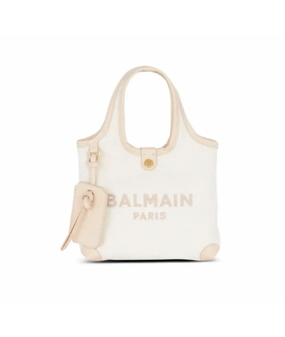 BALMAIN Бежевая сумка тоут, фото 5