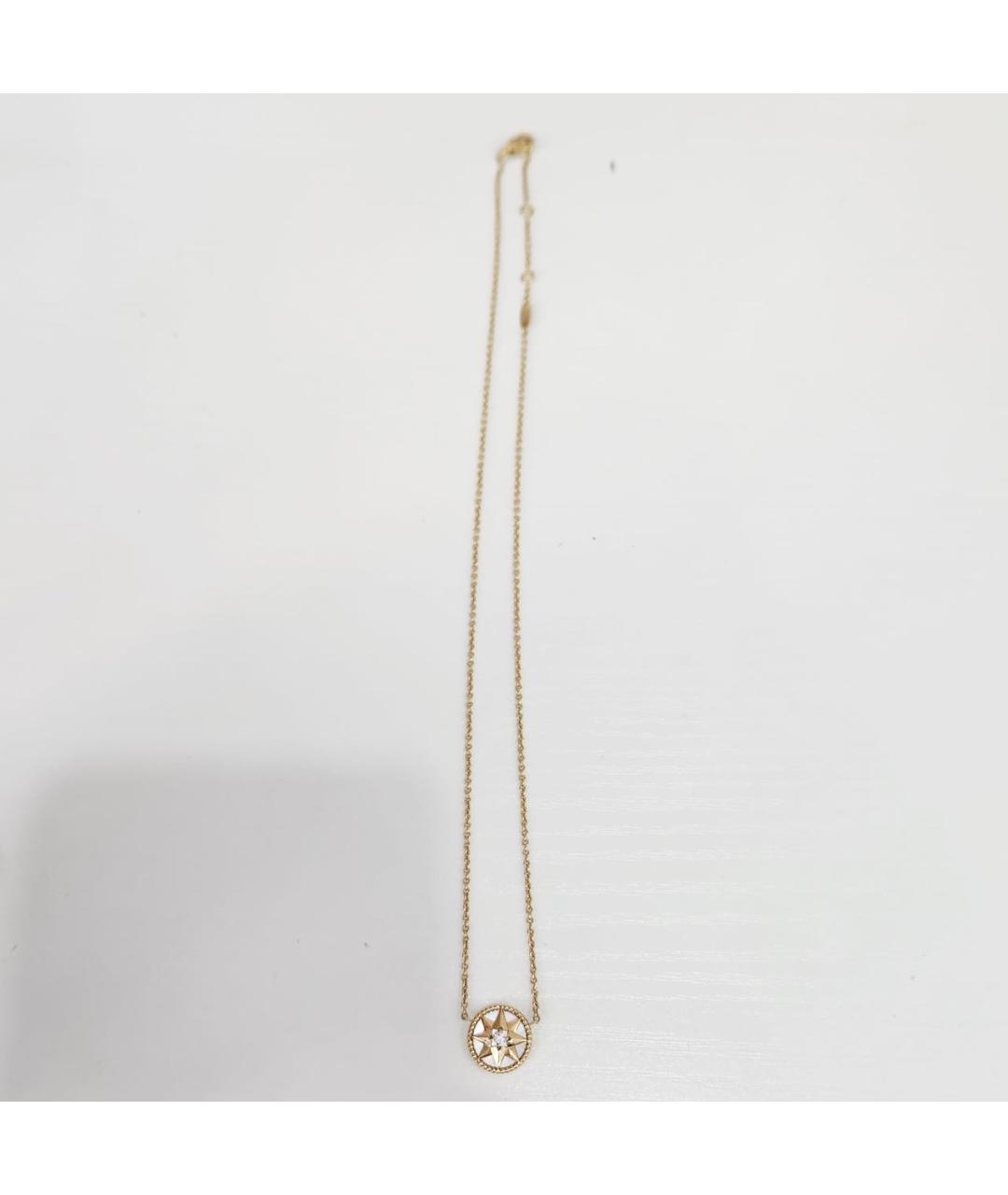 CHRISTIAN DIOR Золотое колье из желтого золота, фото 2