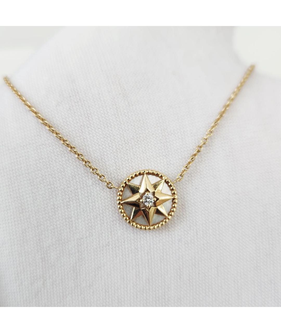 CHRISTIAN DIOR Золотое колье из желтого золота, фото 4