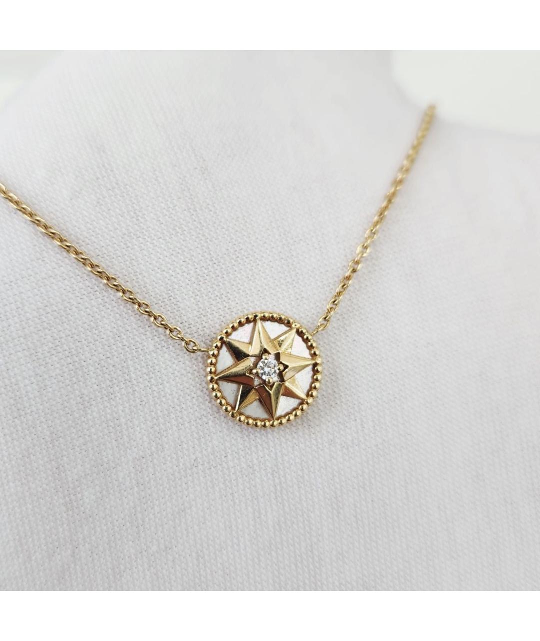 CHRISTIAN DIOR Золотое колье из желтого золота, фото 3