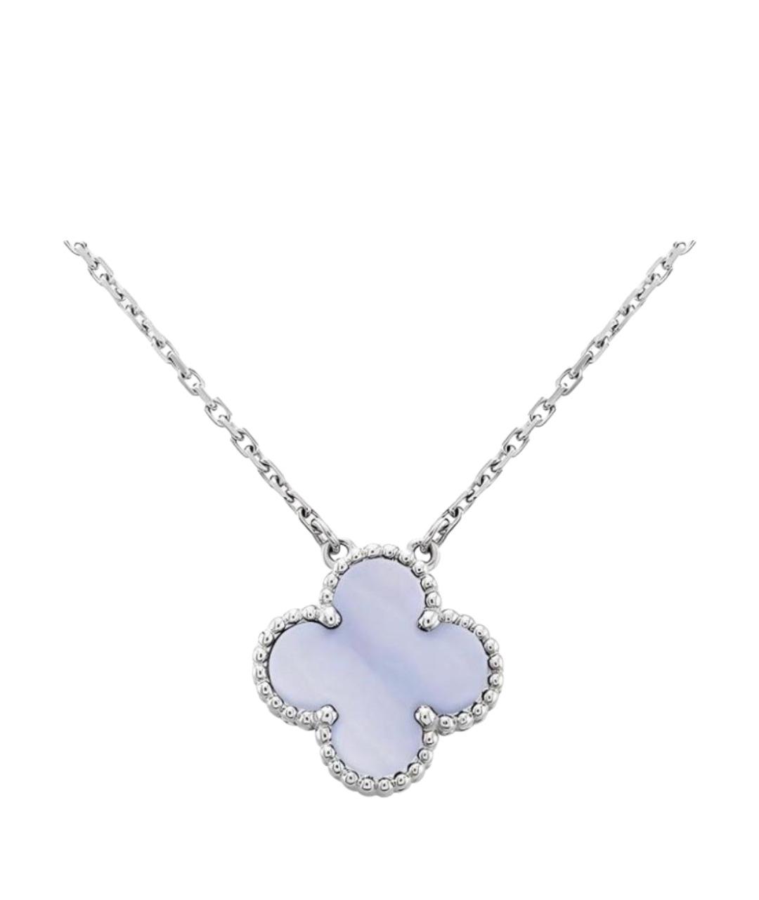 VAN CLEEF & ARPELS Фиолетовое колье из белого золота, фото 1