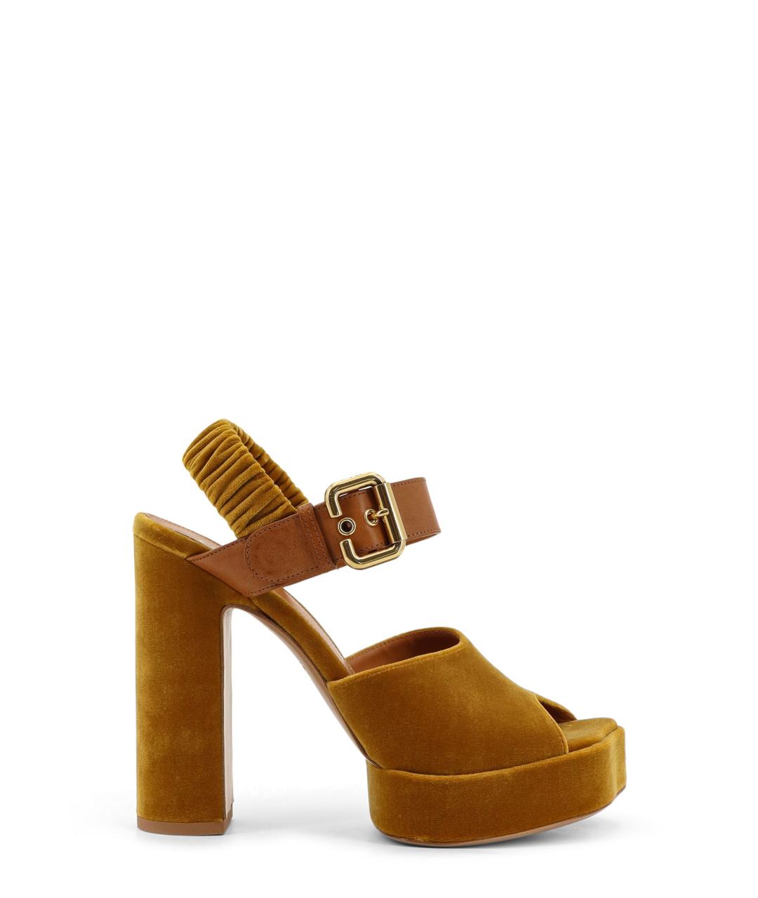 CHLOE Коричневые босоножки, фото 1